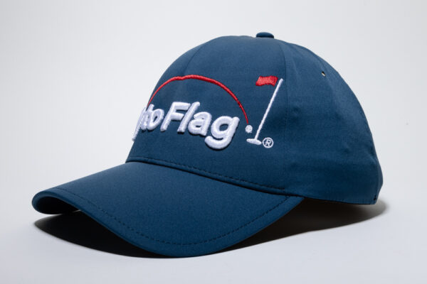 Gorra de Golf Azul Marca Fly to Flag 3D mod. Alpha FTFG01A - Imagen 2