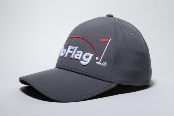 Gorra de Golf Gris Marca Fly to Flag 3D mod. Alpha FTFG01G - Imagen 2