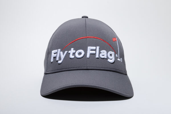 Gorra de Golf Gris Marca Fly to Flag 3D mod. Alpha FTFG01G