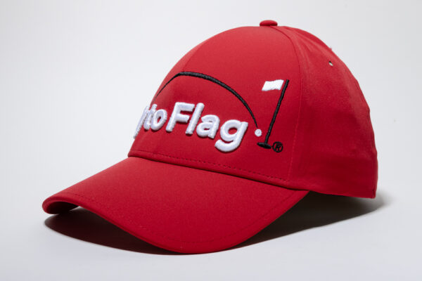 Gorra de Golf Roja Marca Fly to Flag 3D mod. Alpha FTFG01R - Imagen 2