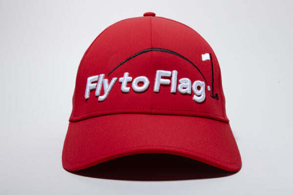 Gorra de Golf Roja Marca Fly to Flag 3D mod. Alpha FTFG01R