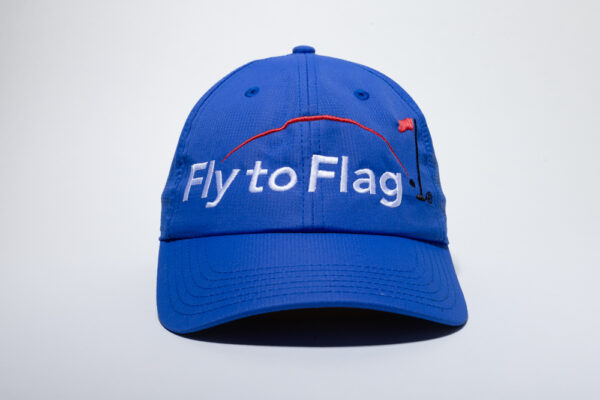 Gorra de Golf Azul Fly to Flag mod. Beta Flat FTFG03A