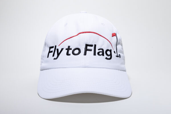 Gorra de Golf Blanca Fly to Flag mod. Beta Flat FTFG03B