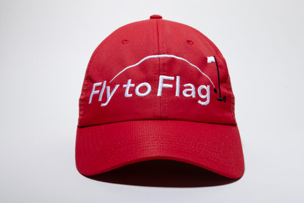 Gorra de Golf Roja Fly to Flag mod. Beta Flat FTFG03R