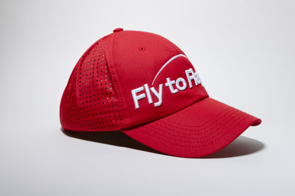 Gorra de Golf Roja Fly to Flag mod. Beta 3D FTFG02R - Imagen 2