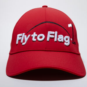 Gorra de Golf Roja Marca Fly to Flag 3D mod. Alpha FTFG01R